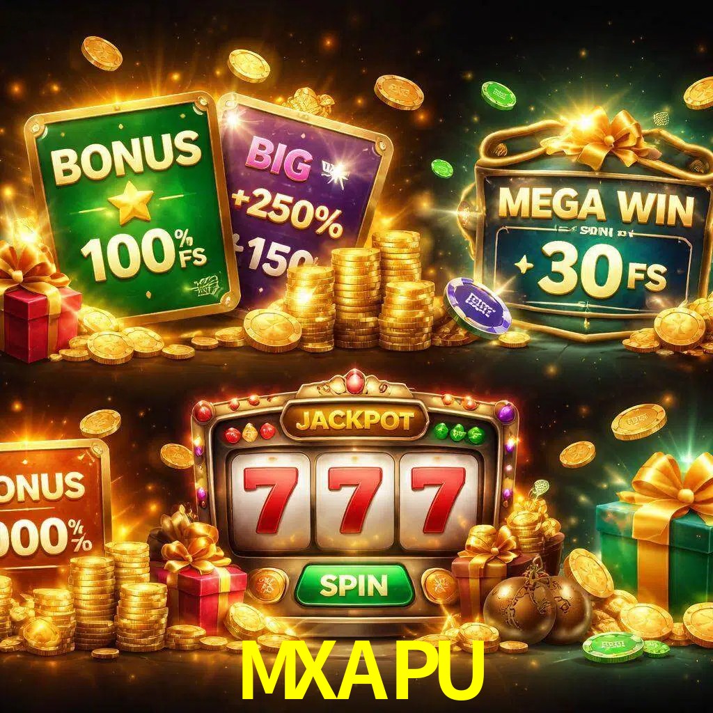 Tipos de bonos MXAPU incluyendo recompensas de bienvenida y promociones continuas